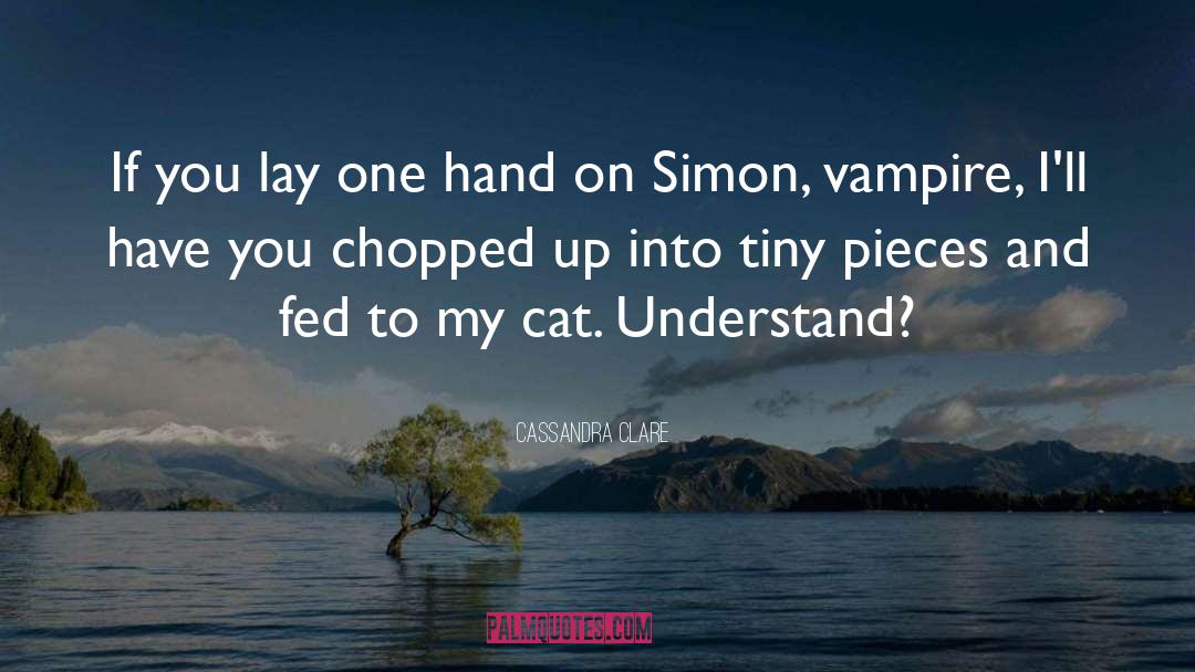 Cat Litter quotes by Cassandra Clare