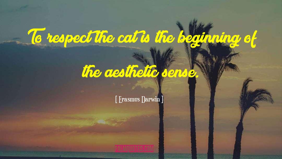 Cat Love quotes by Erasmus Darwin