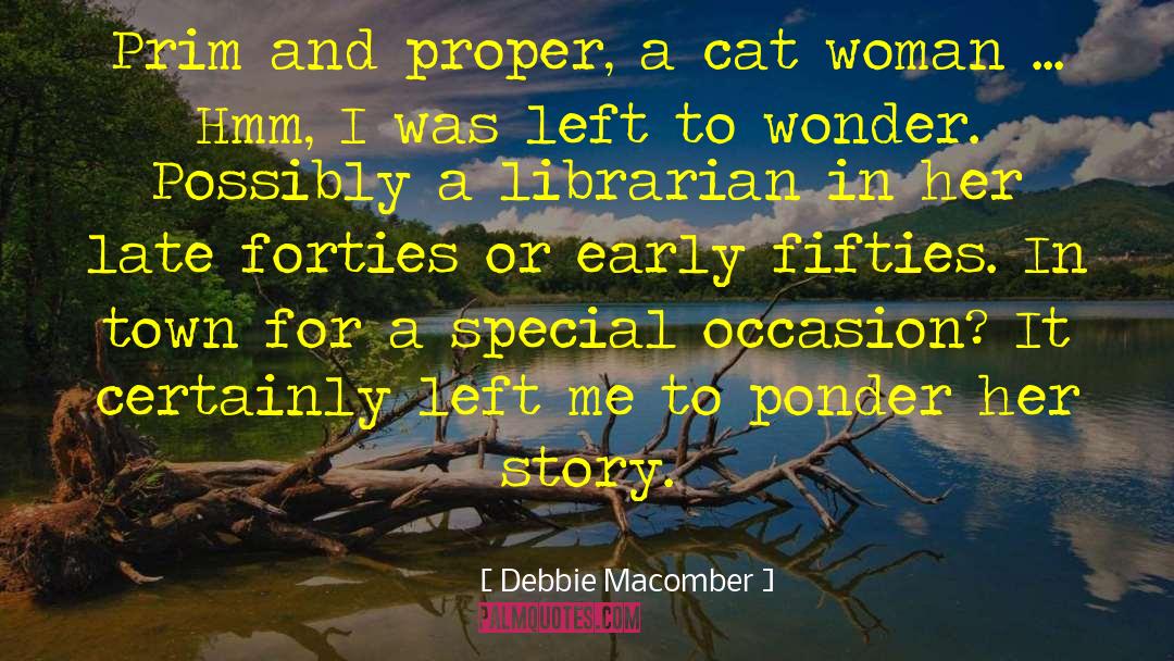 Cat Women quotes by Debbie Macomber