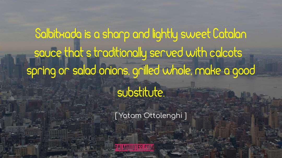 Catalan quotes by Yotam Ottolenghi