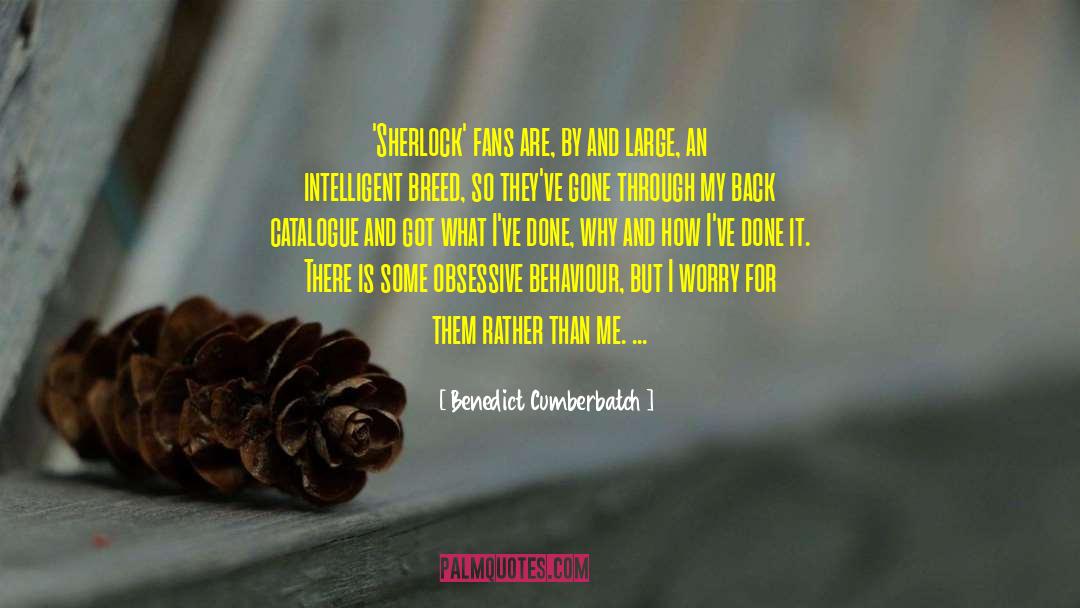 Catalogue quotes by Benedict Cumberbatch