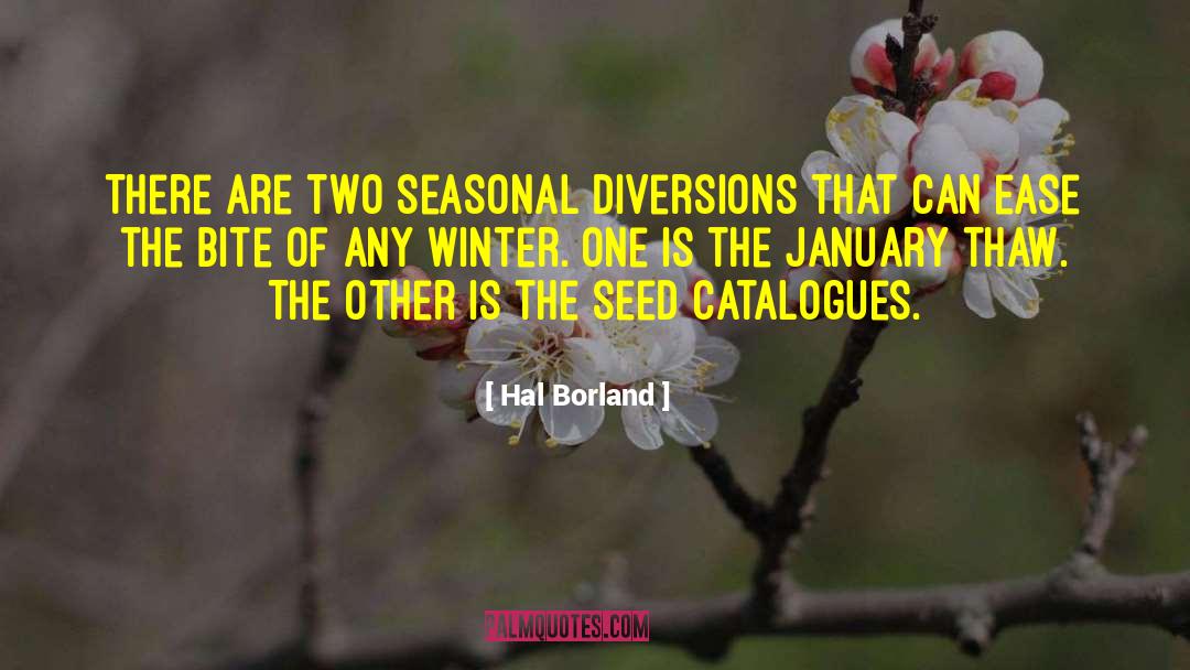 Catalogues quotes by Hal Borland