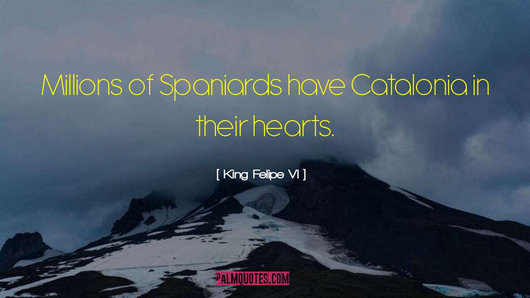 Catalonia quotes by King Felipe VI