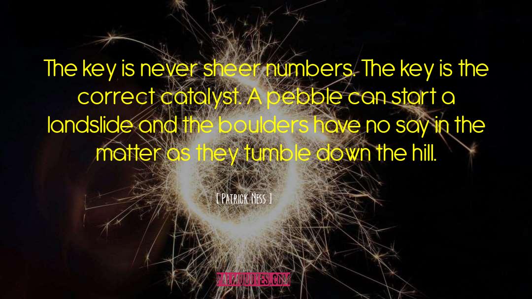 Catalyst quotes by Patrick Ness