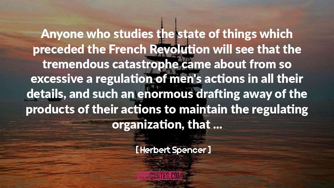 Catastrophe quotes by Herbert Spencer