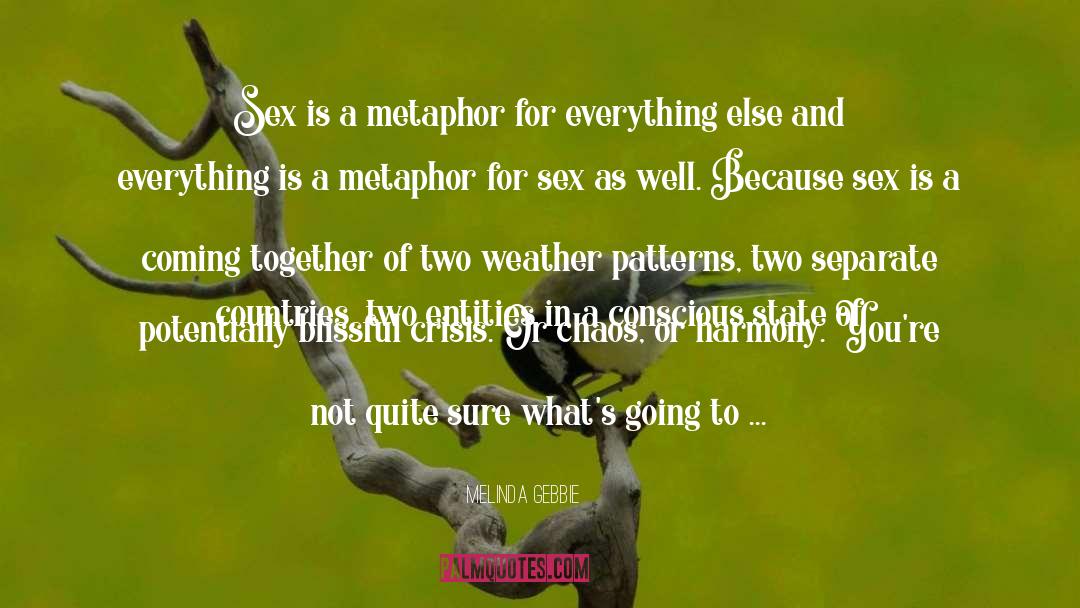 Catastrophic quotes by Melinda Gebbie