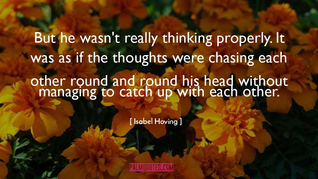 Catch quotes by Isabel Hoving