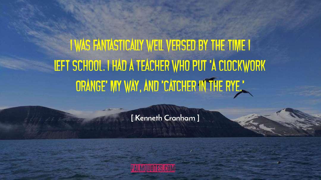 Catcher quotes by Kenneth Cranham