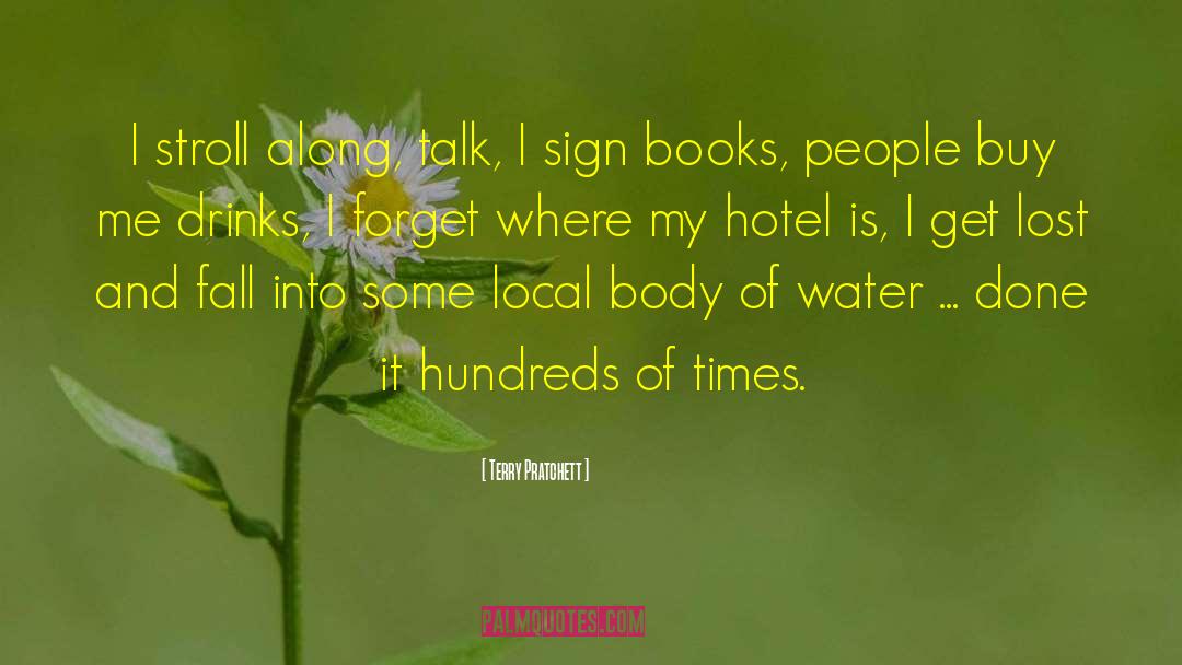 Catchy Hotel quotes by Terry Pratchett