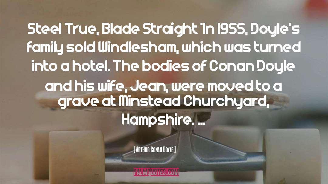 Catchy Hotel quotes by Arthur Conan Doyle