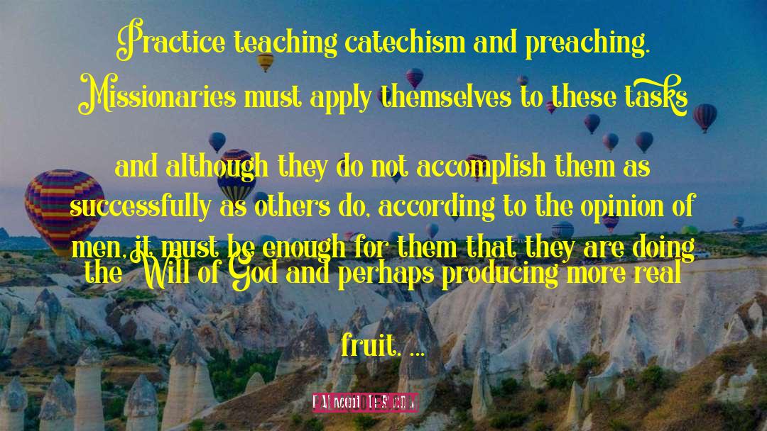 Catechism quotes by Vincent De Paul