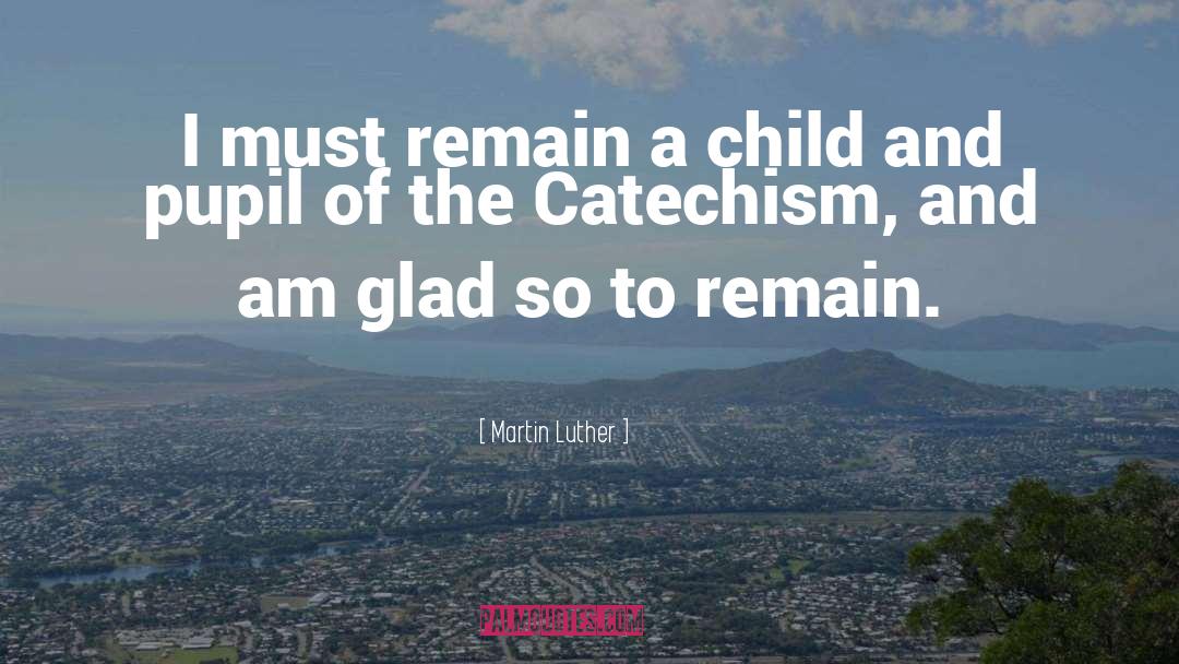 Catechism quotes by Martin Luther