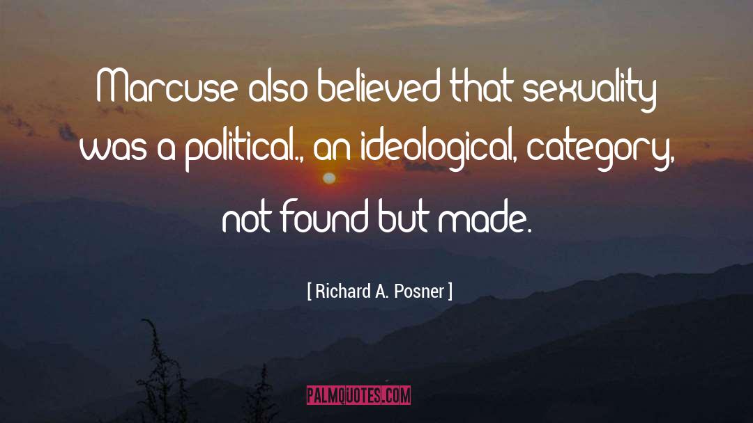 Category quotes by Richard A. Posner