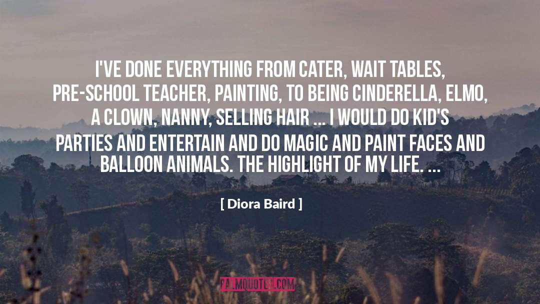 Cater quotes by Diora Baird