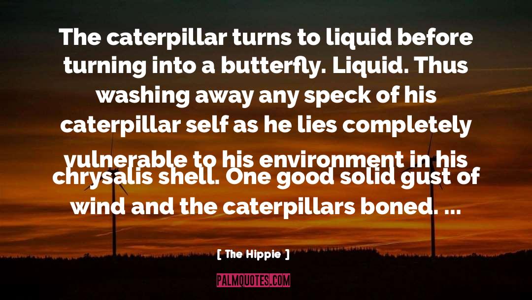 Cateripillar quotes by The Hippie