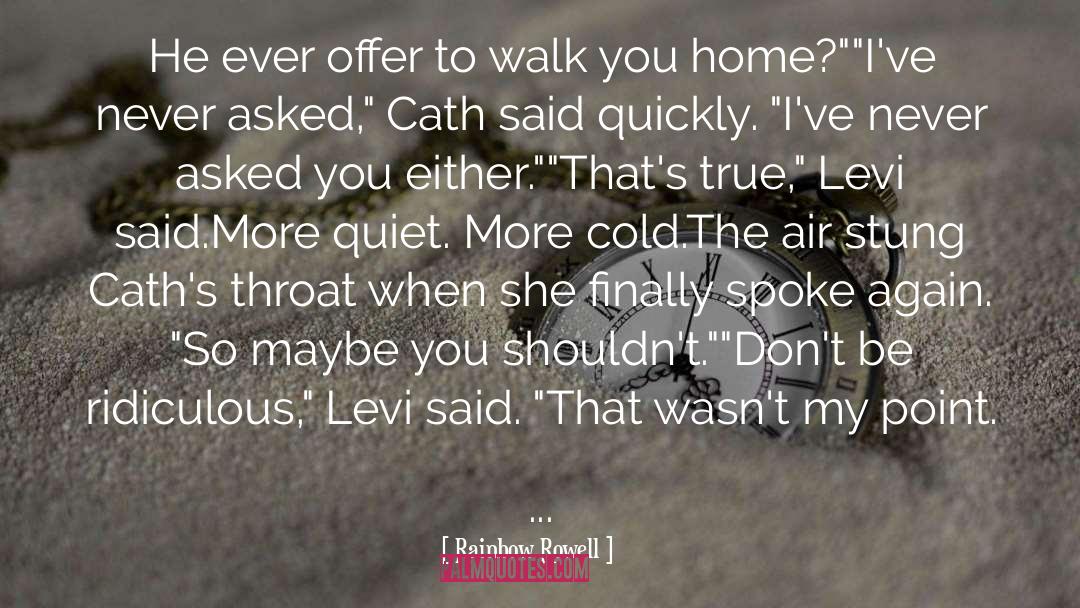 Cath quotes by Rainbow Rowell