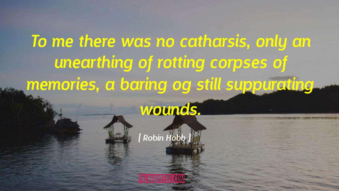Catharsis quotes by Robin Hobb