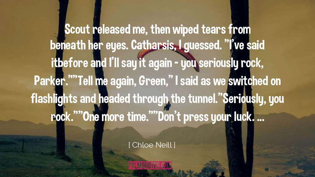 Catharsis quotes by Chloe Neill