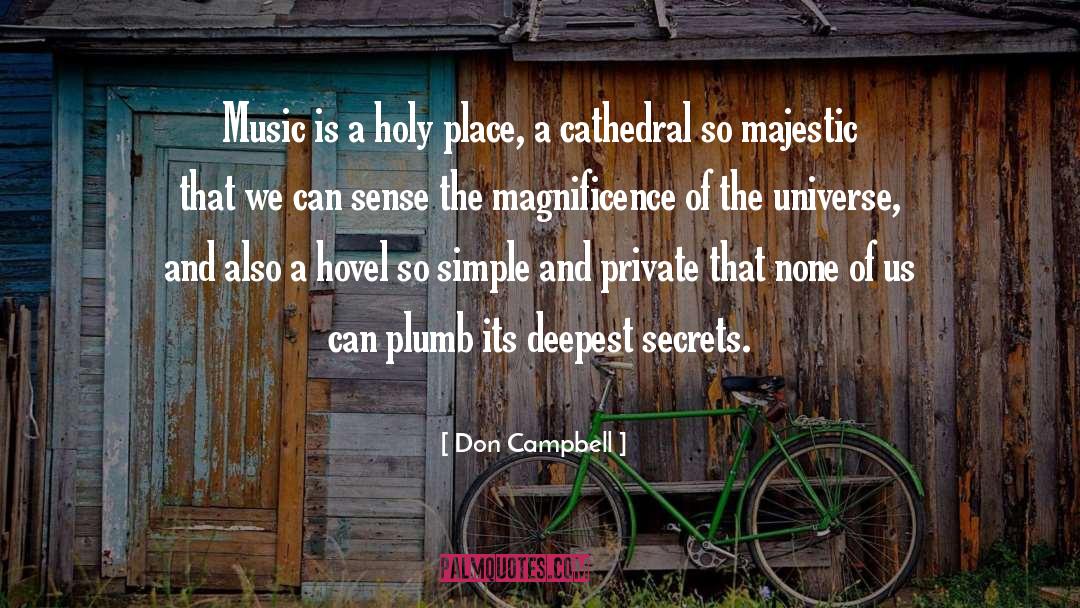 Cathedral quotes by Don Campbell