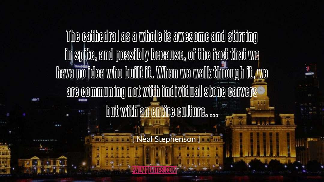 Cathedral quotes by Neal Stephenson