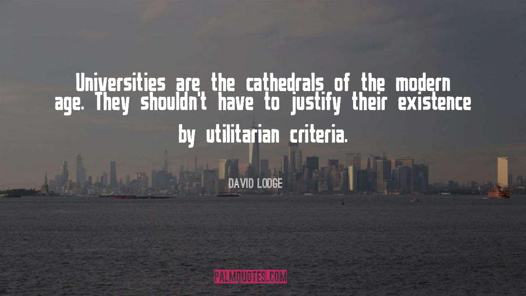 Cathedrals quotes by David Lodge