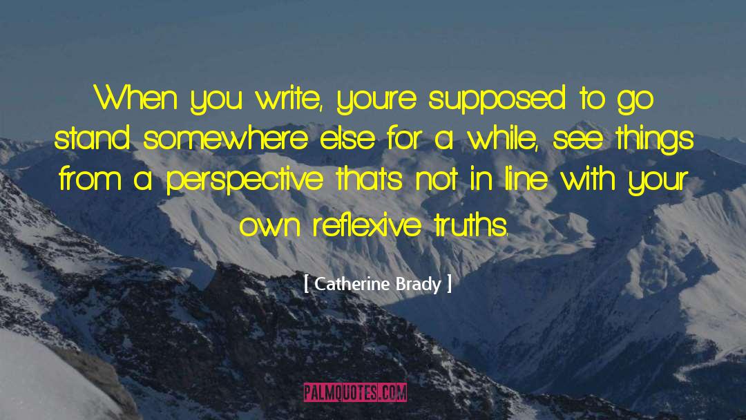 Catherine Tate quotes by Catherine Brady
