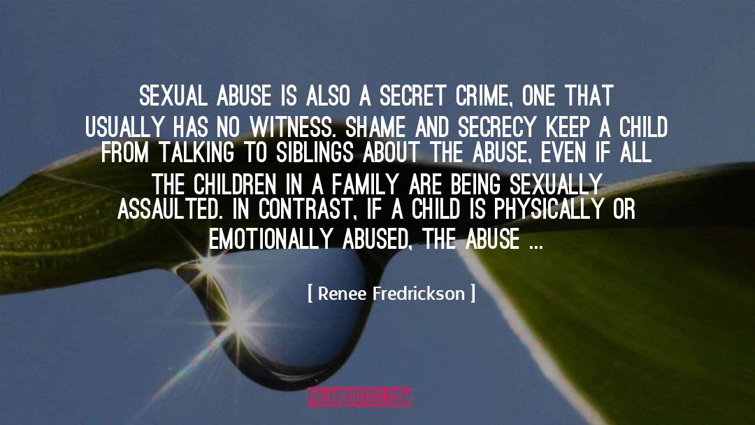 Catholic Child Abuse quotes by Renee Fredrickson