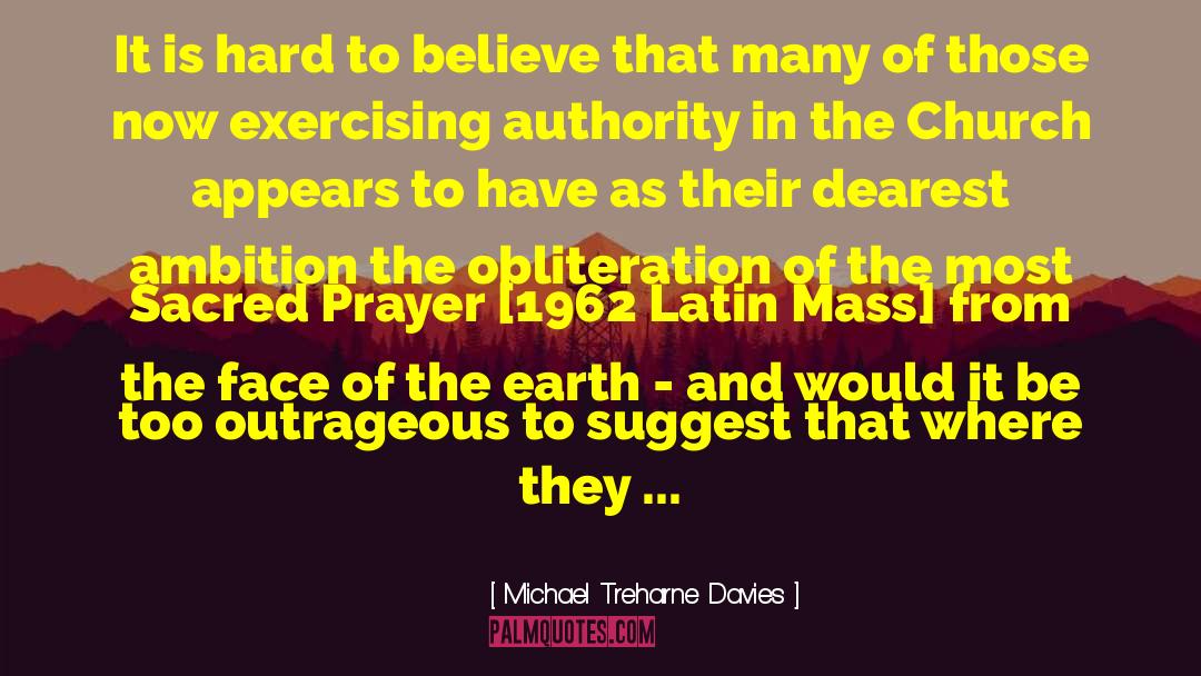 Catholic Church quotes by Michael Treharne Davies