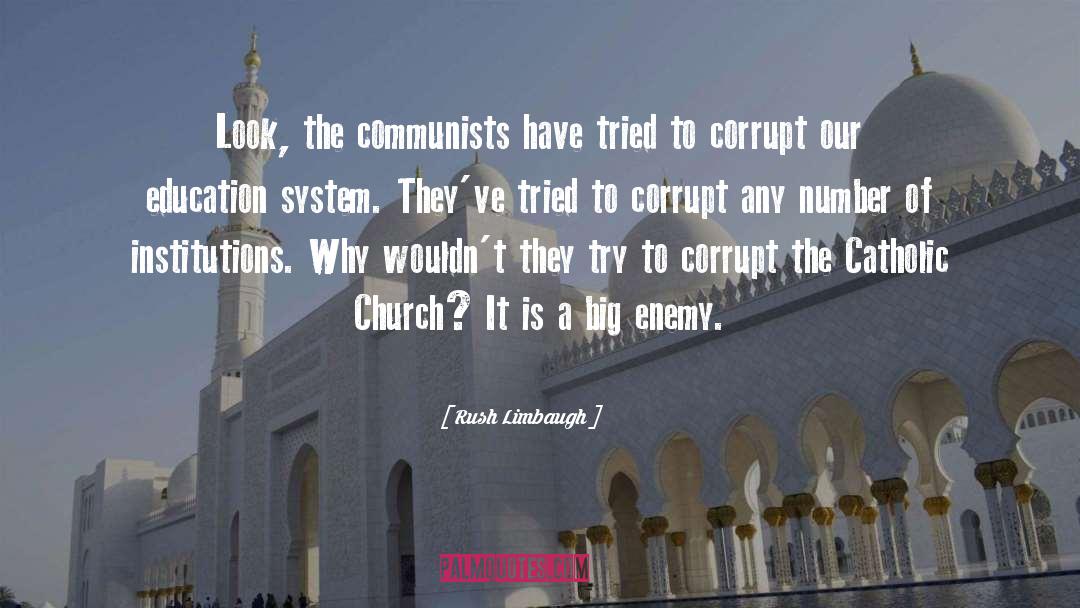 Catholic Church Today quotes by Rush Limbaugh