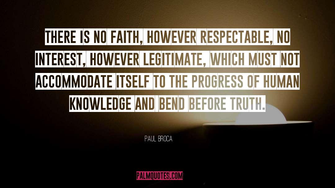 Catholic Faith quotes by Paul Broca