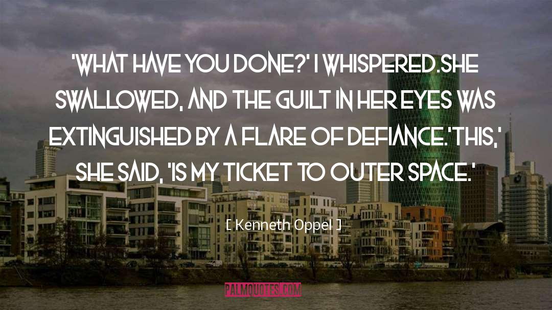 Catholic Guilt quotes by Kenneth Oppel