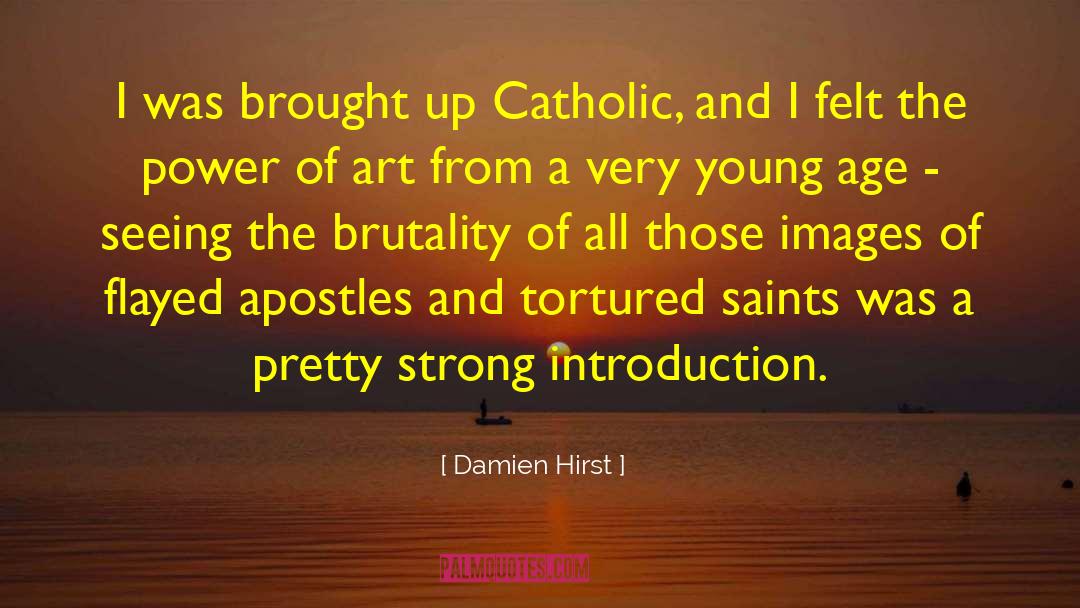 Catholic Nonsense quotes by Damien Hirst