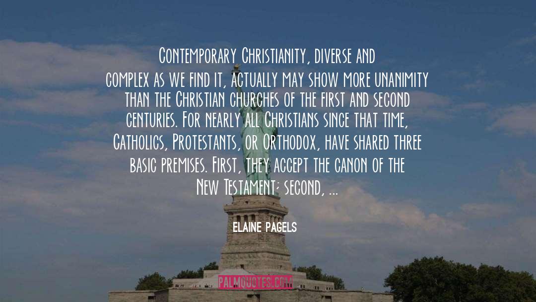 Catholic Religion quotes by Elaine Pagels