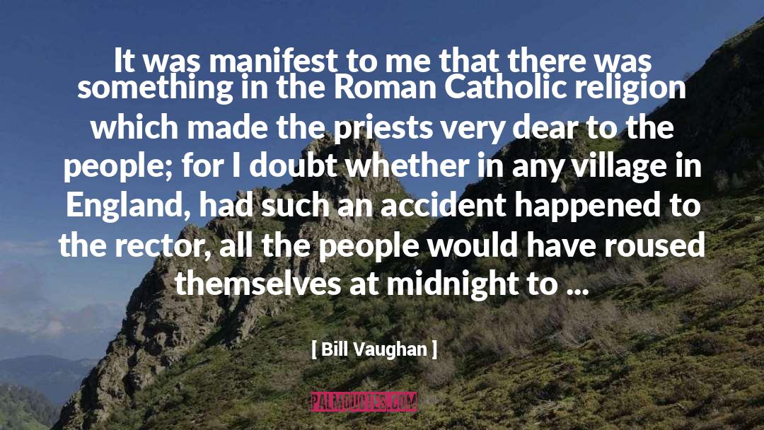 Catholic Religion quotes by Bill Vaughan