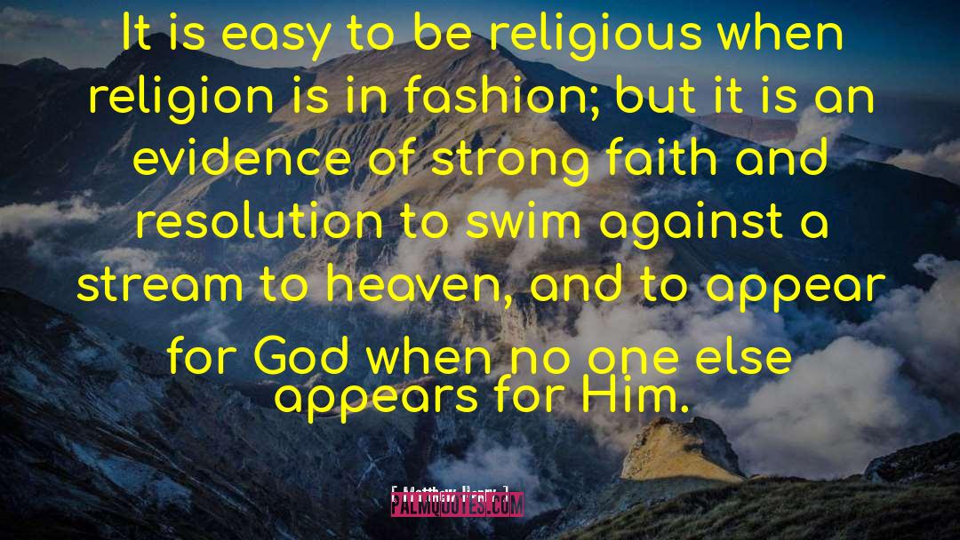 Catholic Religion quotes by Matthew Henry