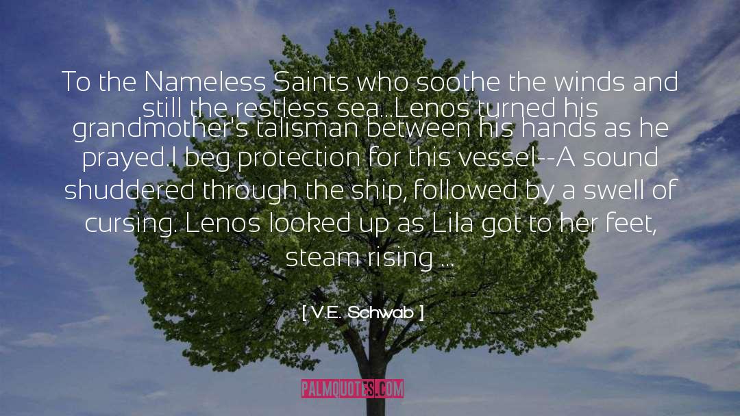 Catholic Saints quotes by V.E. Schwab