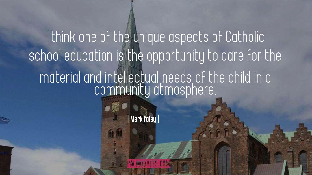 Catholic School quotes by Mark Foley