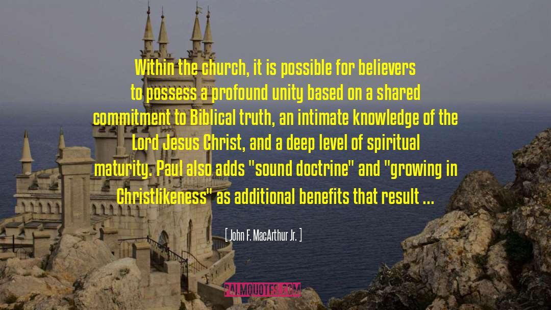 Catholic Spiritual quotes by John F. MacArthur Jr.