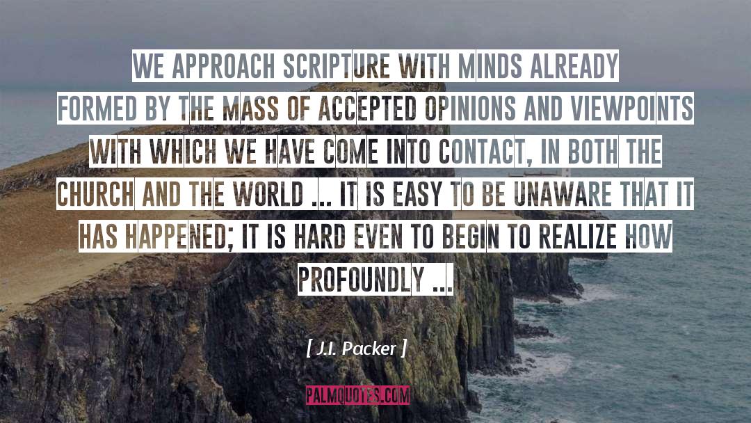 Catholic Tradition quotes by J.I. Packer