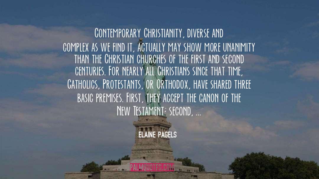 Catholics quotes by Elaine Pagels