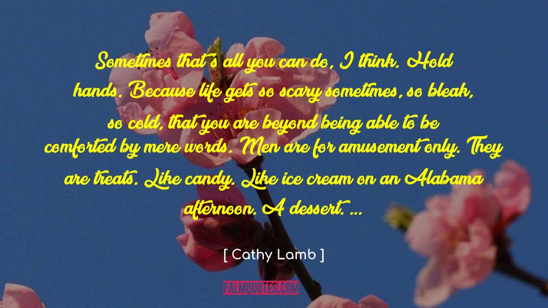 Cathy quotes by Cathy Lamb