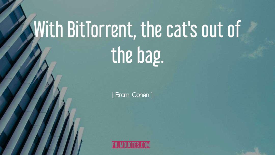 Cats Humo quotes by Bram Cohen