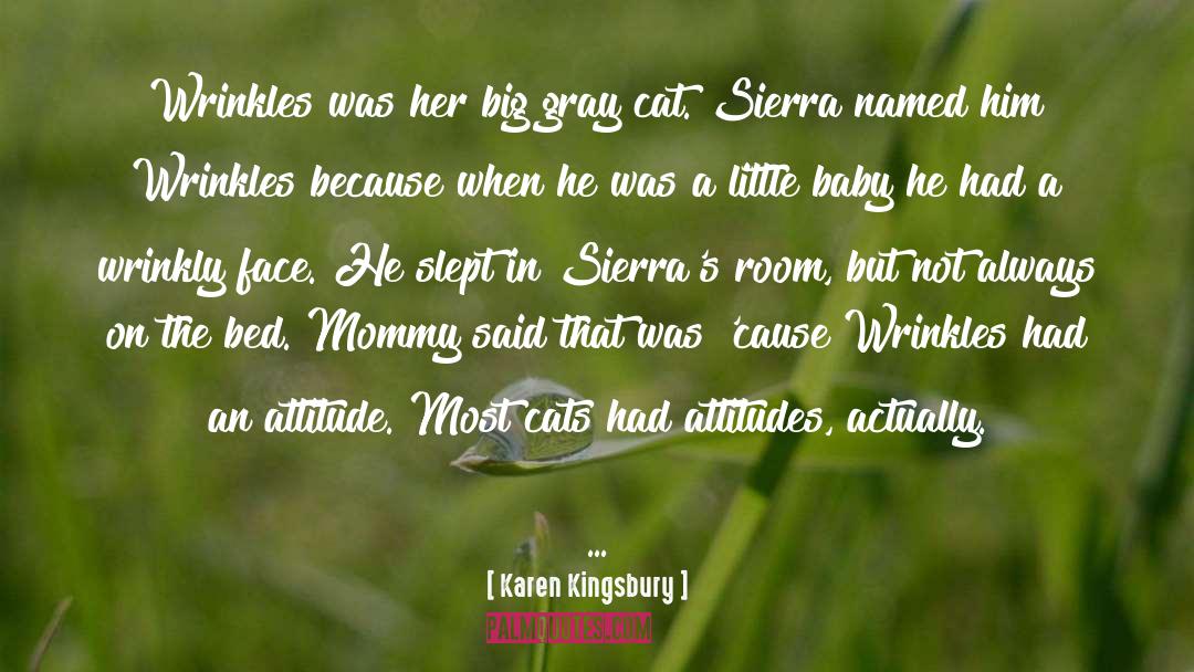 Cats Humor quotes by Karen Kingsbury