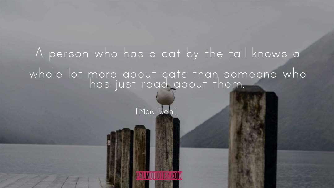 Cats quotes by Mark Twain