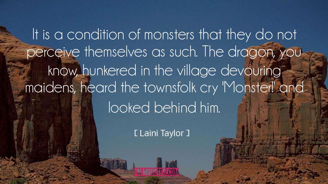 Catterick Village quotes by Laini Taylor