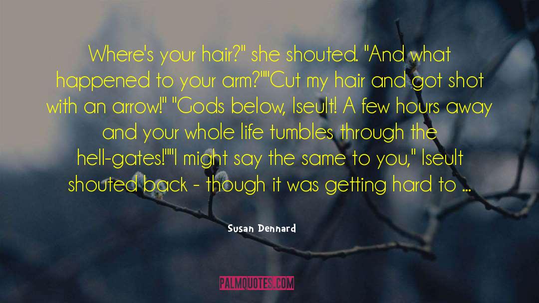 Catwalk Hair quotes by Susan Dennard