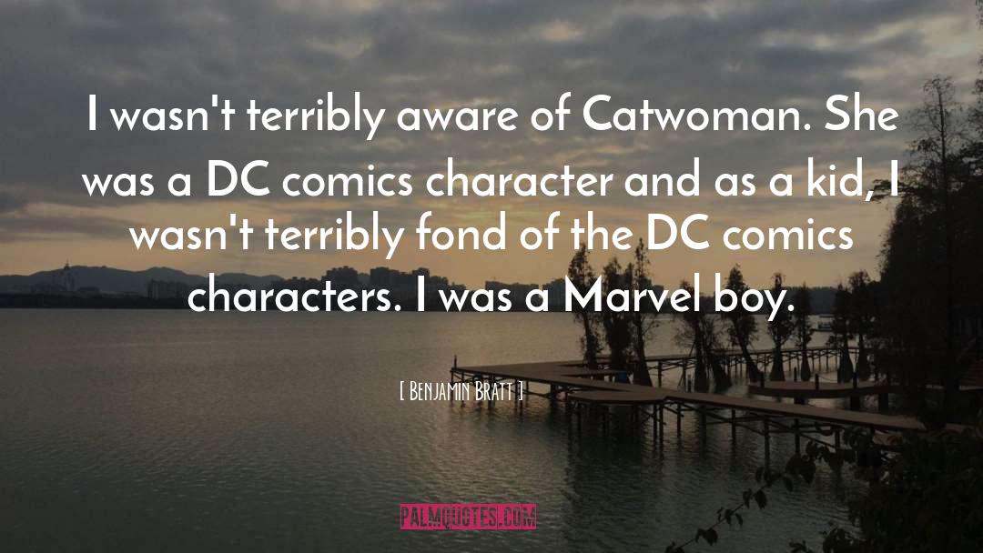 Catwoman Dc Comics quotes by Benjamin Bratt