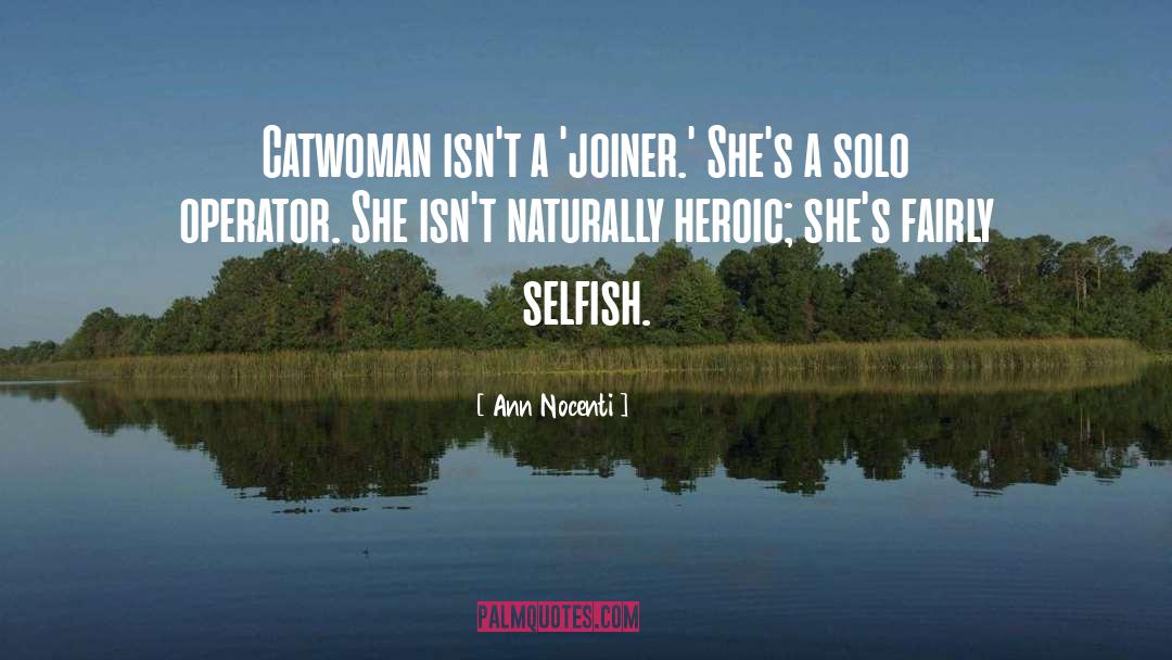 Catwoman quotes by Ann Nocenti