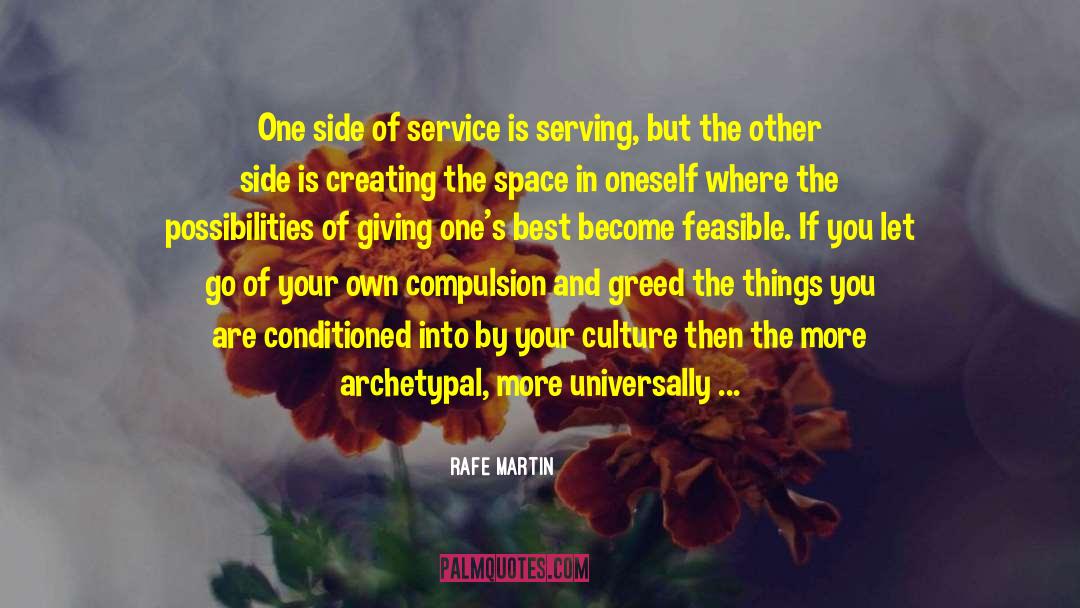 Caulders Service quotes by Rafe Martin