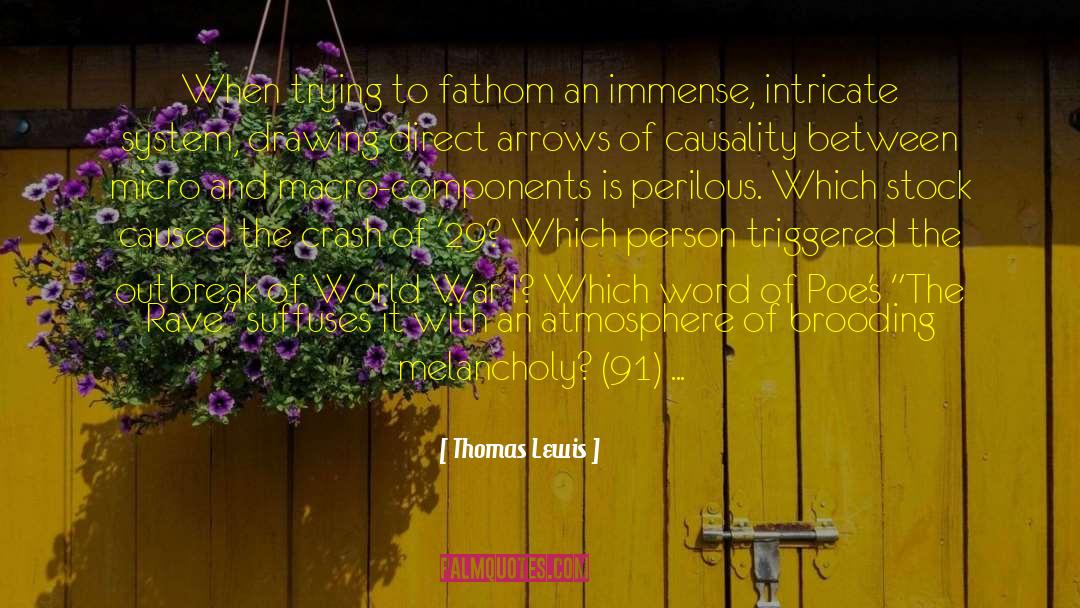Causality quotes by Thomas Lewis